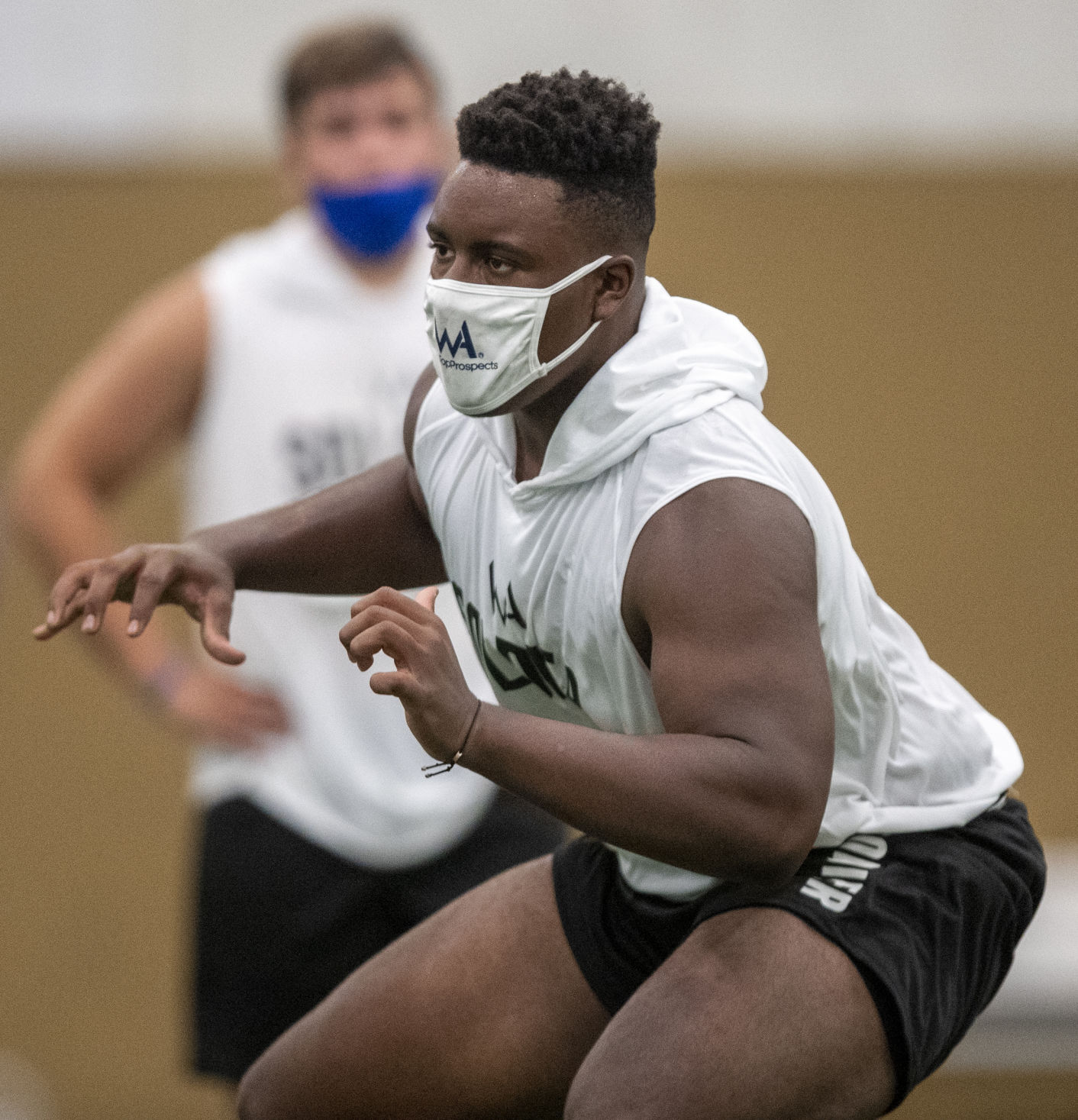 Steve Warren football camp, 7.25